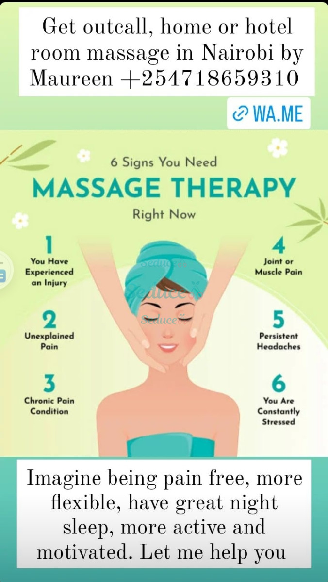 Pain relief outcall Massage in Nairobi 
